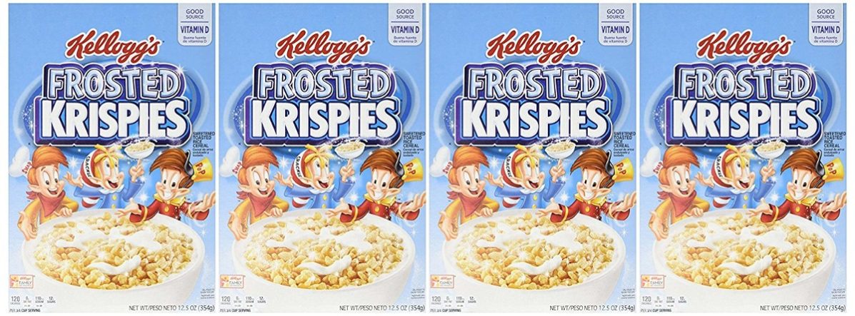 Kellogg Frosted Krispies 4 Pack 12 5 Oz Progresando