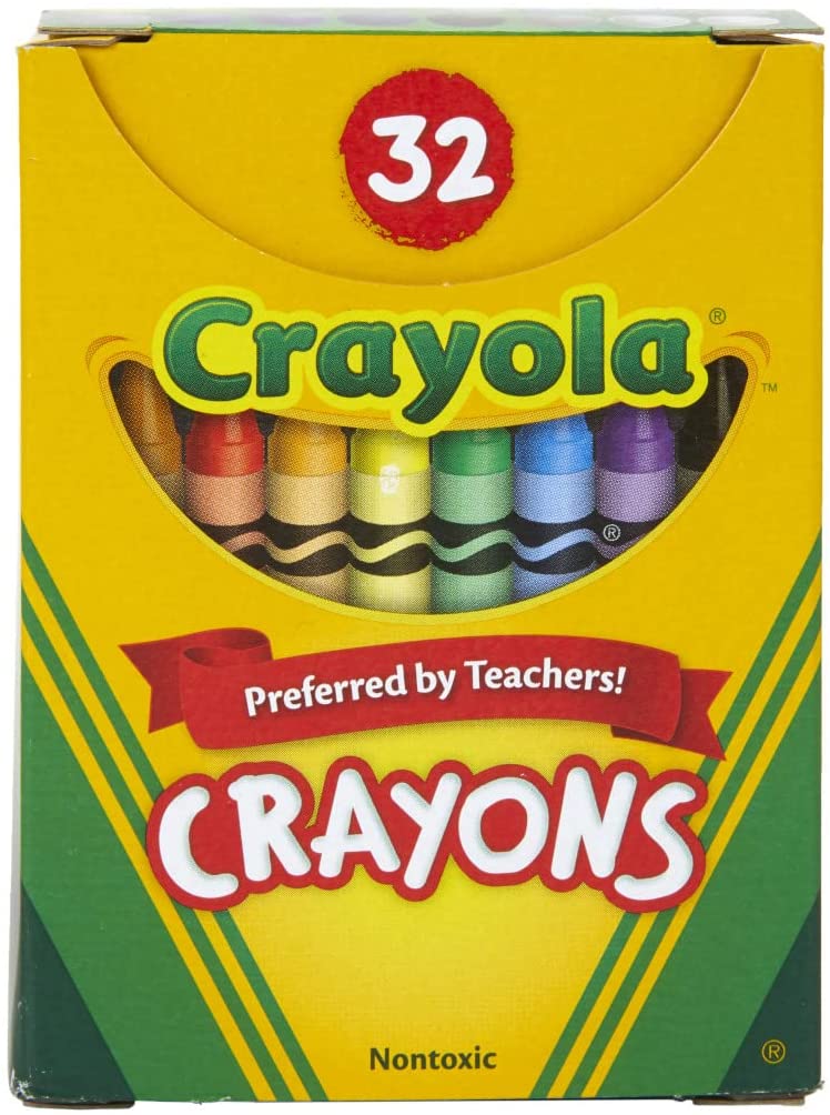 Crayola - 24 Crayolas variedad de colores : : Oficina y