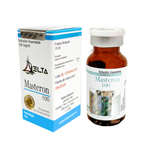 Masteron 100mg inyectable de Delta Labs para definición y dureza muscular.