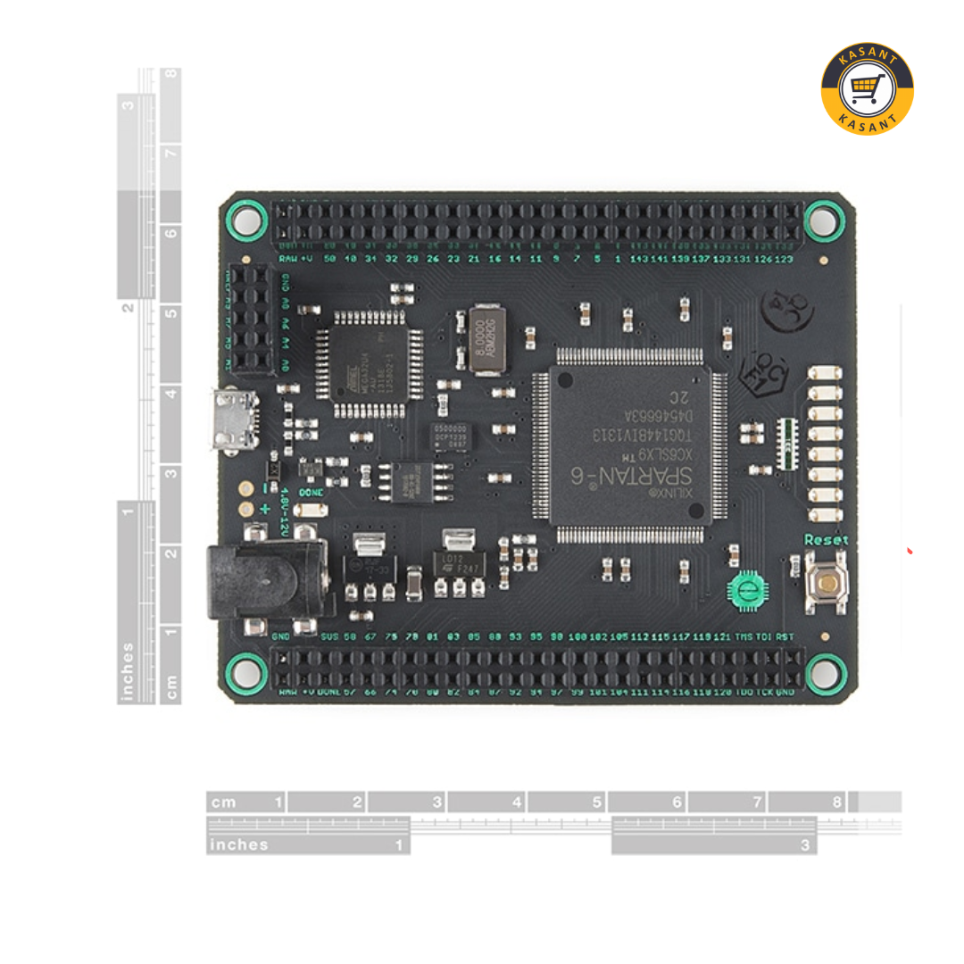 Placa FPGA Mojo Spartan 6 – Progresando.com