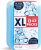 Fit & Fresh XL Cool Coolers Congelador Slim Ice Pack para lonchera, juego de 4, grande, azul