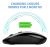 Mouse Inalámbrico 2 En 1 Bluetooth 4.0/2.4g Recargable Negro