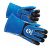 Guantes De Soldadura, 3d, Ala, 13en, Blueblack, Pr