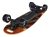 Atom Electric B.10 – Skateboard, Color Café, Tamaño 29,5