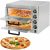 Horno Eléctrico Industrial Pizza Pan 14 Pulgadas 3000w 350°c