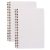 (2-pack) A5 Dot Grid Notebook 100gsm Espiral Diario 5,7 X 8,