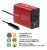 Inversor De Corriente Dc 12v A 110v Ac De 150w, Rojo