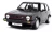 Negro Volkswagen Golf Gti Mk1 Caribe Escala 1:24 Burago Box